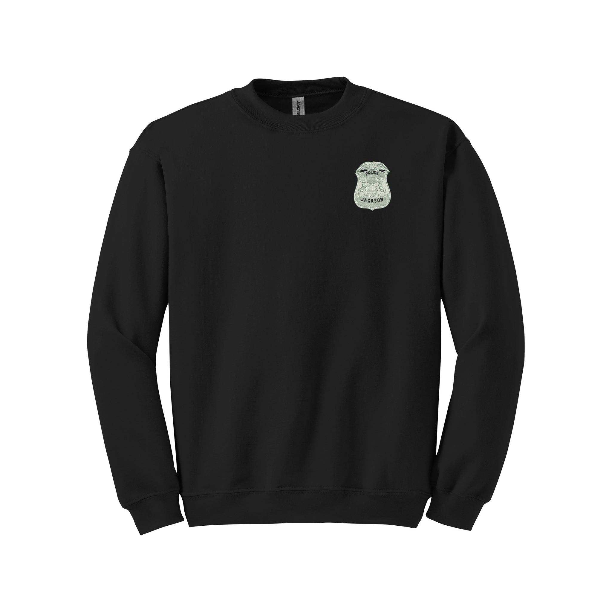 Gildan - Cotton Crewneck. 18000. [+SILVER]