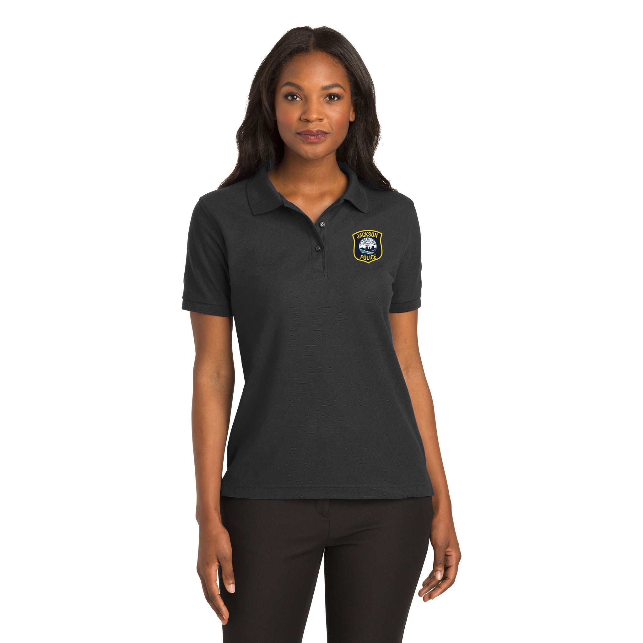 Ladies Port Authority - Silk Touch Polo. L500.